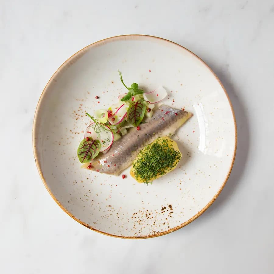 Herring & Mushroom Bowl